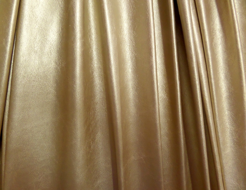 1.Gold Fake Leather #3